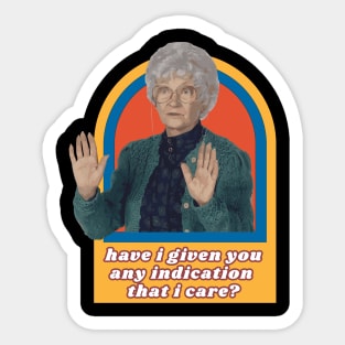 Sophia Petrillo - quote Sticker